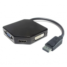 PremiumCord adaptér DisplayPort - HDMI + DVI + VGA 1080p (4K over HDMI) PremiumCord adaptér DisplayPort - HDMI + DVI + VGA 1080p (4K over HDMI)