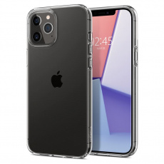 Ochranný kryt Spigen Liquid Crystal pro Apple iPhone 12/iPhone 12 Pro (6,1") transparentní Ochranný kryt Spigen Liquid Crystal pro Apple iPhone 12/iPhone 12 Pro (6,1") transparentní
