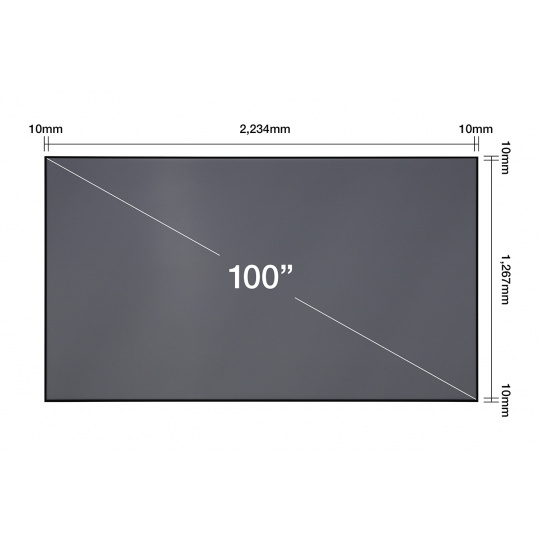 Epson plátno Laser TV 100" Screen - ELPSC35