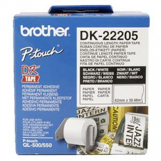 Brother - DK-22205 (papírová role 62mm x 30,48m)