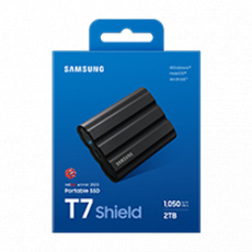 Samsung T7 Shield/2TB/SSD/Externí/2.5"/Černá/3R