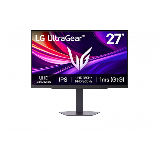 LG UltraGear/27G810A-B/27"/IPS/4K UHD/180Hz/1ms/Černá/2R LG UltraGear/27G810A-B/27"/IPS/4K UHD/180Hz/1ms/Černá/2R