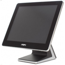 AerPOS PP-9635CV, 15" LCD LED, 350 cd/m2, J1900 2,42GHz, 4GB RAM, kapacitní, bez rámečku, černý