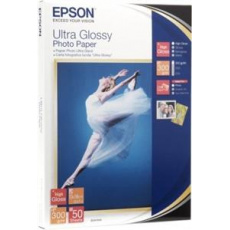 EPSON Ultra Glossy Photo Paper 10x15cm, 50listů (300g)