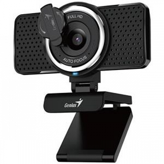 Genius ECam 8020AF,Webkamera, Full HD, 1920×1080, 30fps, autofocus, mikrofon, krytka soukromí, USB, USB-C, černá Genius ECam 8020AF,Webkamera, Full HD, 1920×1080, 30fps, autofocus, mikrofon, krytka soukromí, USB, USB-C, černá