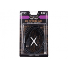 Natec USB-A M/F 2.0 kabel 3m, černý, blister Natec USB-A M/F 2.0 kabel 3m, černý, blister