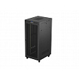 19" VOLNĚ STOJÍCÍ RACKOVÁ SKŘÍŇ 37U/800X1000 (FLAT PACK) ČERNÁ S PROSKLENÝMI DVEŘMI LCD LANBERG V2