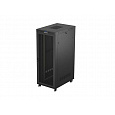 19" VOLNĚ STOJÍCÍ RACKOVÁ SKŘÍŇ 42U/800X1200 (FLAT PACK) SE SÍŤOVÝMI DVEŘMI LCD ČERNÁ LANBERG V2