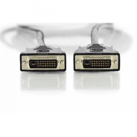 Digitus DVI connection cable, DVI(24+1) M/M, 2.0m, DVI-D Dual Link, bl