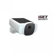 iGET SECURITY EP29 White - Bateriová solární Wi-Fi IP kamera fungující samostatně a také pro alarm iGET SECURITY M5