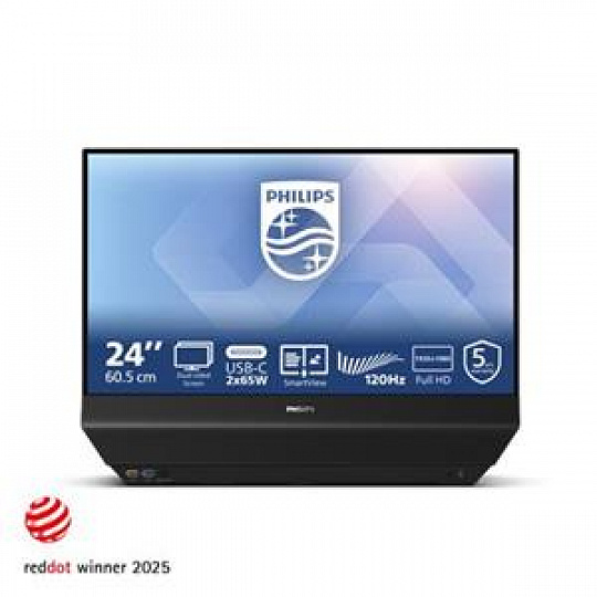 Philips LCD 24B2D5300 2x23,8" IPS/1920x1080@120Hz/4ms/300cd/2xHDMI/2xUSB-A/2xUSB-C/Repro/Dual Screen/5 let Philips LCD 24B2D5300 2x23,8" IPS/1920x1080@120Hz/4ms/300cd/2xHDMI/2xUSB-A/2xUSB-C/Repro/Dual Screen/5 let