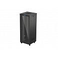 19" VOLNĚ STOJÍCÍ RACKOVÁ SKŘÍŇ 42U/800X800 (FLAT PACK) S PROSKLENÝMI DVEŘMI LCD ČERNÁ LANBERG V2