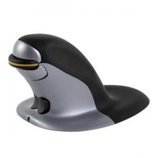 Fellowes vertikální ergonomická myš Penguin, vel.M, bezdrátová