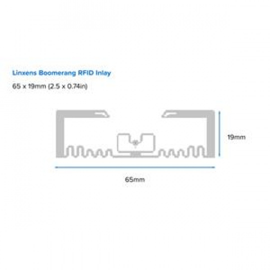 Zebra Label, Paper, 70x24mm; Thermal Transfer, Z-SELECT 2000T, Coated, Permanent Adhesive, 76mm Core, RFID, 4342/Roll, 1/Box
