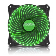 EVOLVEO ventilátor 120mm, LED 33 bodů, zelený EVOLVEO ventilátor 120mm, LED 33 bodů, zelený