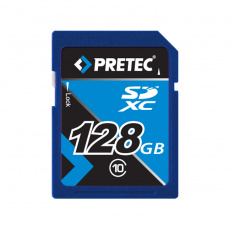 Pretec SDXC 128GB class 10 memory card Pretec SDXC 128GB class 10 memory card