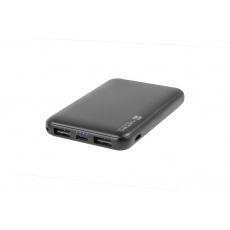 Natec Compact Power bank 5000mAh, černý, Type-C, micro USB Natec Compact Power bank 5000mAh, černý, Type-C, micro USB