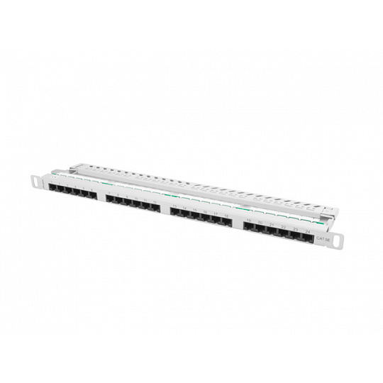 PATCH PANEL 48 PORTŮ 1U 19" CAT.5E UTP ŠEDÝ LANBERG PATCH PANEL 48 PORTŮ 1U 19" CAT.5E UTP ŠEDÝ LANBERG