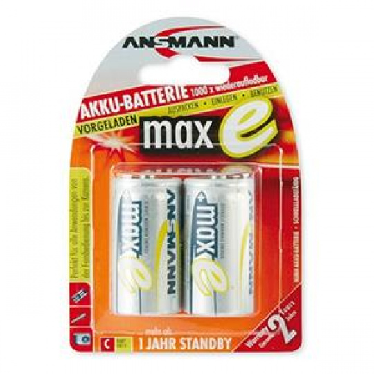 Ansmann akumulátor C NiMH 4500 mAh (2 ks) maxE