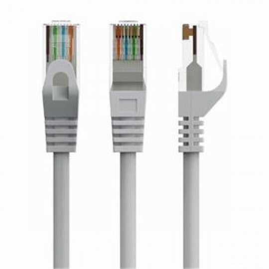 Gembird UTP Cat6 Patch kabel, šedý, 1m