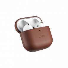 Epico kožené pouzdro pro AirPods 4/4 s ANC - hnědá Epico kožené pouzdro pro AirPods 4/4 s ANC - hnědá