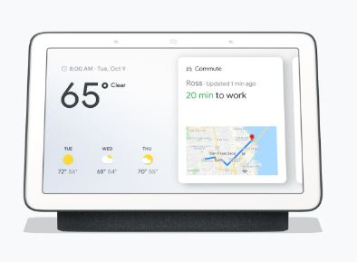 google home hub charcoal google home hub charcoal
