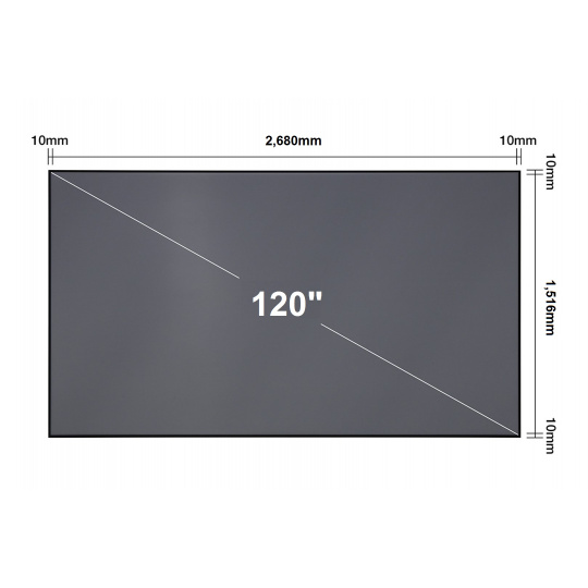 Epson plátno Laser TV 120" Screen - ELPSC36