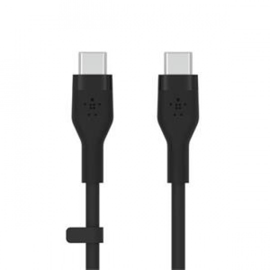 Belkin USB-C na USB-C kabel, 2m, černý - Flex