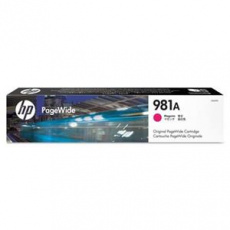 HP 981A Purpurová originální kazeta PageWide pro HP PageWide Enterprise Color 556 / MFP 586