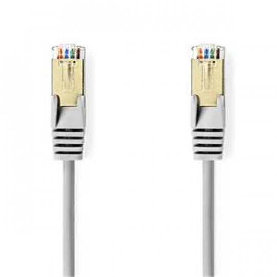 Nedis CCGL85121GY05 - Síťový Kabel Cat 5e SF/UTP | RJ45 Zástrčka - RJ45  Zástrčka | 0,5 m | Šedá