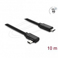 Delock Aktivní optický kabel USB 10 Gbps USB Type-C, ze zástrčky na zástrčku, pravoúhlý, 10 m