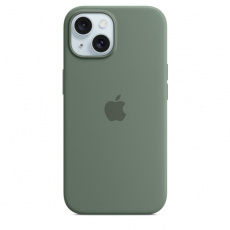 iPhone 15+ Silicone Case with MS - Cypress