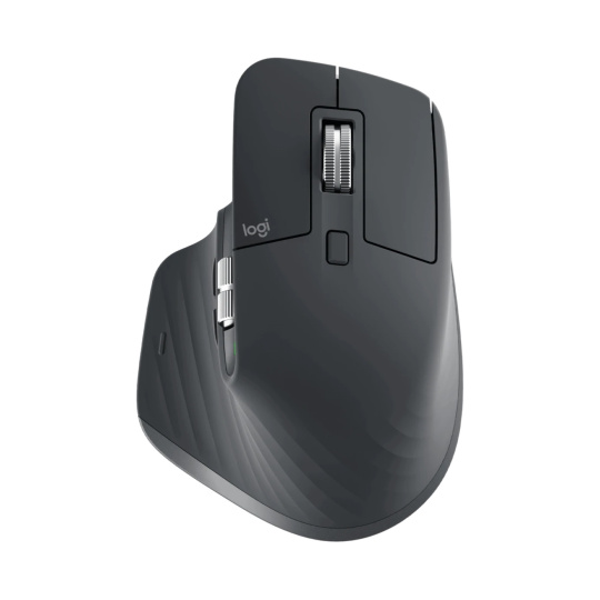 Logitech MX Master 3S/Kancelářská/Laserová/USB + Bluetooth/Černá