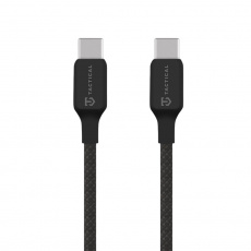 Tactical Stitch Thread Cable USB-C/USB-C 2m Black Tactical Stitch Thread Cable USB-C/USB-C 2m Black