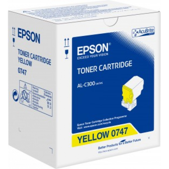 Toner Cartridge Yellow pro Epson WorkForce AL-C300