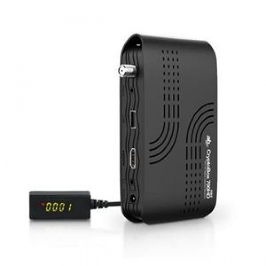 AB DVB-S/S2 přijímač Cryptobox 700HD MINI/ Full HD/ H.265/HEVC/ EPG/ HDMI/ 2x USB/ LAN/ Timeshift