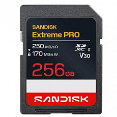 SanDisk Extreme Pro SD UHS-I 256GB SD 250MB/s(R) / 170MB/s(W) SanDisk Extreme Pro SD UHS-I 256GB SD 250MB/s(R) / 170MB/s(W)