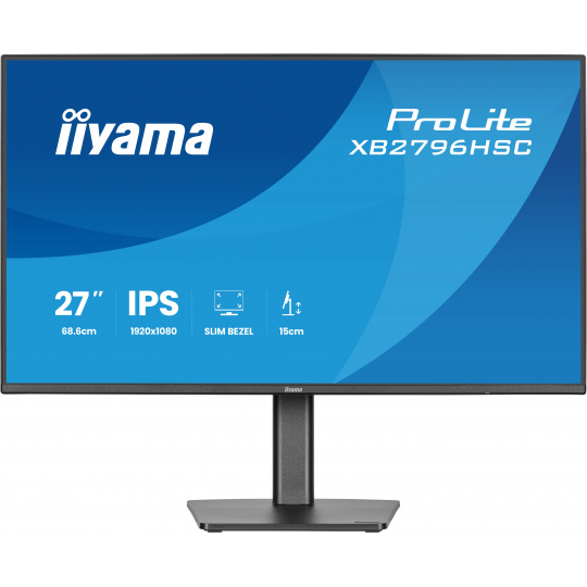 iiyama ProLite/XB2796HSC-B1/27"/IPS/FHD/144Hz/3ms/Černá/3R iiyama ProLite/XB2796HSC-B1/27"/IPS/FHD/144Hz/3ms/Černá/3R
