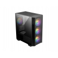 MSI MAG FORGE M100R/Micro ATX/Transpar./Černá