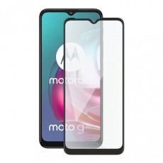 Screenshield MOTOROLA Moto G30 XT2129 (full COVER black) Tempered Glass Protection Screenshield MOTOROLA Moto G30 XT2129 (full COVER black) Tempered Glass Protection