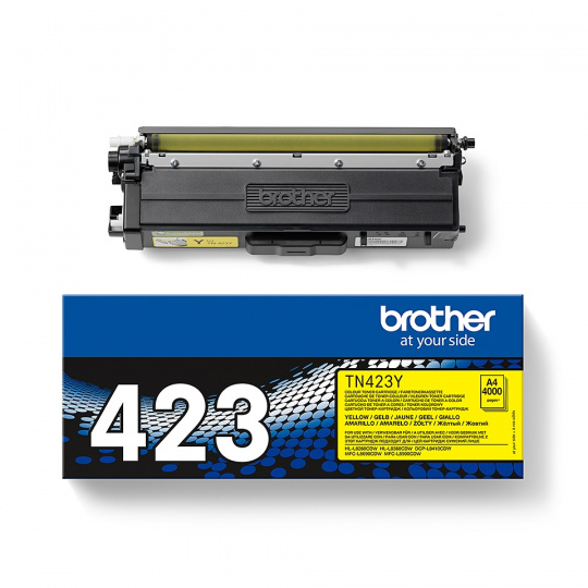 Brother TN-423Y, toner yellow, 4 000 str.