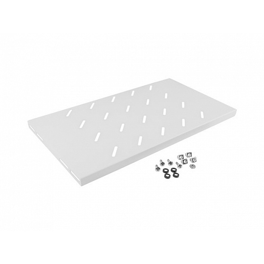 19" PEVNÁ POLICE 1U/486X270MM MAX. NOSNOST DO 120