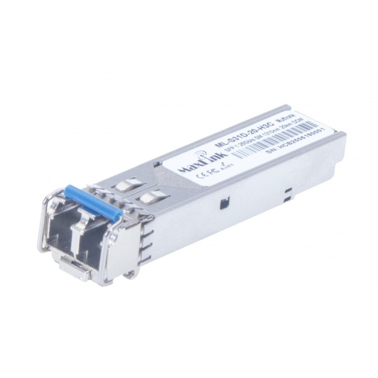 MaxLink 1.25G SFP optický HP modul, SM, 1310nm, 3km, 2x LC konektor, DDM, H3C kompatibilní MaxLink 1.25G SFP optický HP modul, SM, 1310nm, 3km, 2x LC konektor, DDM, H3C kompatibilní