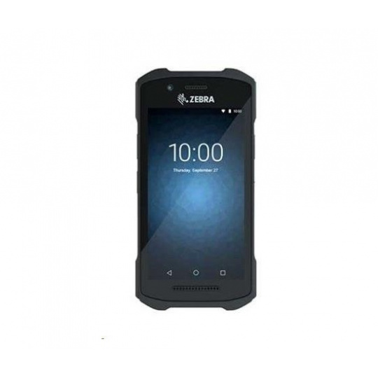 Zebra TC27, 2D, SE4710, Projected Capacitive, 2-Pin, USB-C, BT, Wi-Fi, eSIM, 5G, NFC, Android, GMS, black