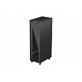 19" VOLNĚ STOJÍCÍ RACKOVÁ SKŘÍŇ 42U/600X1000 (FLAT PACK) S PROSKLENÝMI DVEŘMI LCD ČERNÁ LANBERG V2