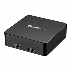 Sandberg 3in1 Magnet Powerbank 5000 mAh, magnetická powerbanka s bezdrátovým nabíjením, černá Sandberg 3in1 Magnet Powerbank 5000 mAh, magnetická powerbanka s bezdrátovým nabíjením, černá
