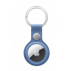 AirTag FineWoven Key Ring - Wildflower Blue AirTag FineWoven Key Ring - Wildflower Blue