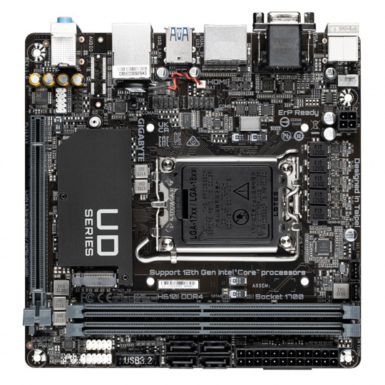 GIGABYTE H610I DDR4/LGA 1700/MITX