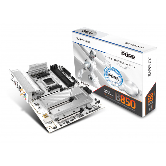 SAPPHIRE PURE B850A WIFI 7/AM5/ATX