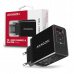 AXAGON ACU-PQ22, PD a QUICK nabíječka do sítě, 2x port QC3.0/AFC/FCP + PD typ USB-C, 22W